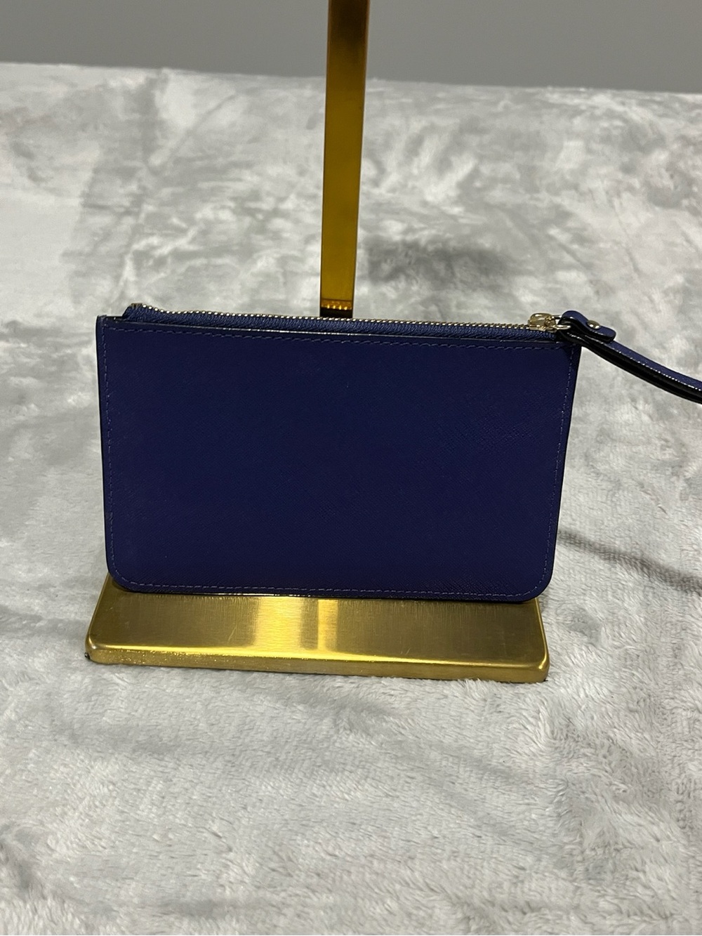 Kate Spade New York “Mikas Pond Bee” Slim Wristlet Pouch – Emperor Blue - Picture 3 of 10